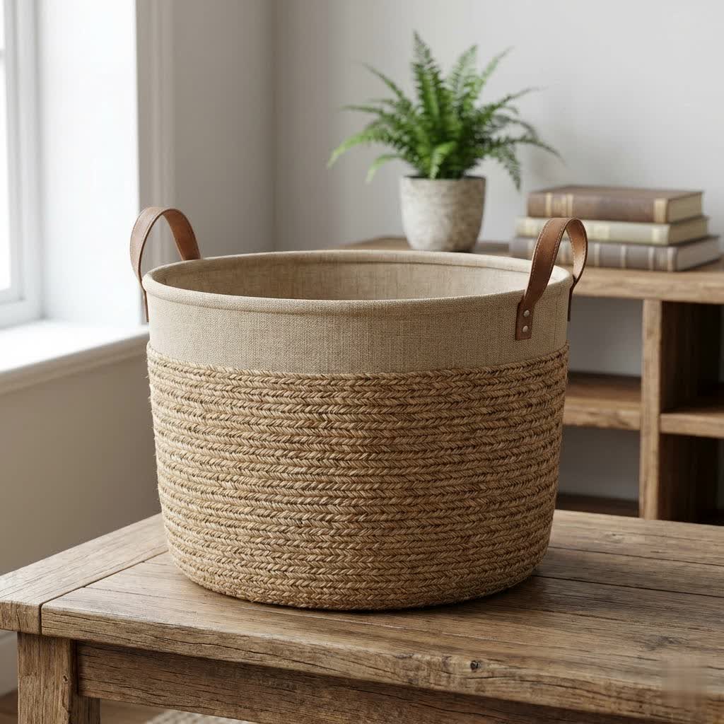 The Art of Concealment: Elevating Your Home with a Decorative Laundry Basket