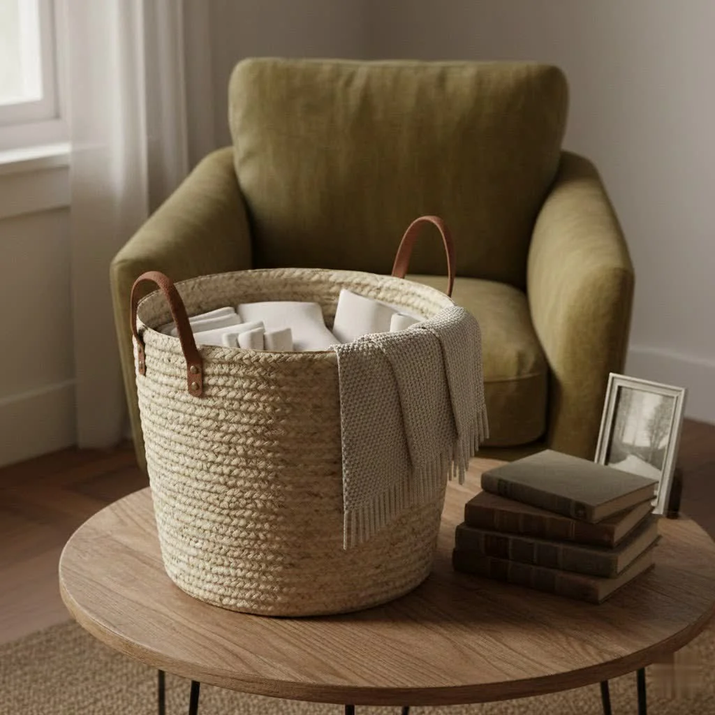 Stylish laundry baskets for modern homes